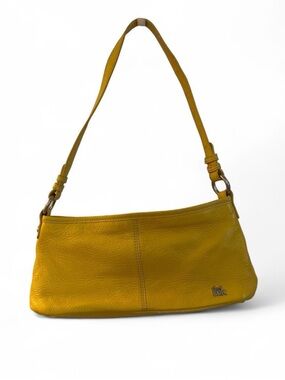 The Sak Mustard Yellow Leather Shoulder Bag